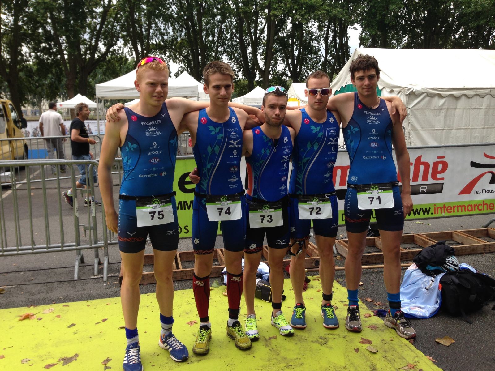 Demi-finale de D3 hommes Triathlon à Angers
