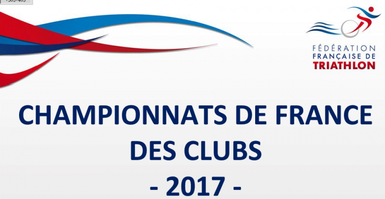 Saison 2017 : Versailles Tri engagé dans 3 Championnats de Division 1