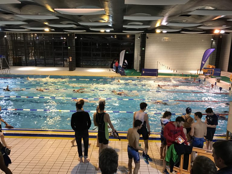 1ère édition de l’aquathlon Versailles Triathlon Vert Marine